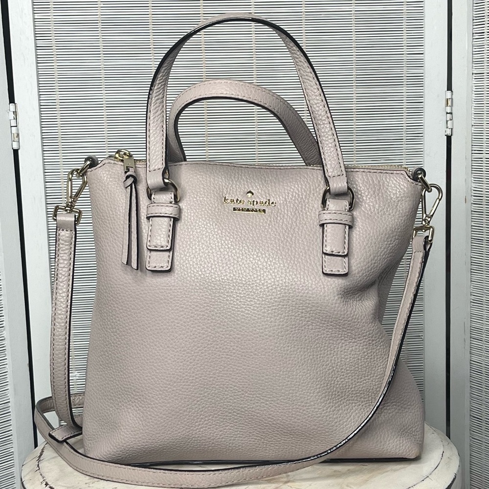 Kate Spade pebble leather crossbody handle bag